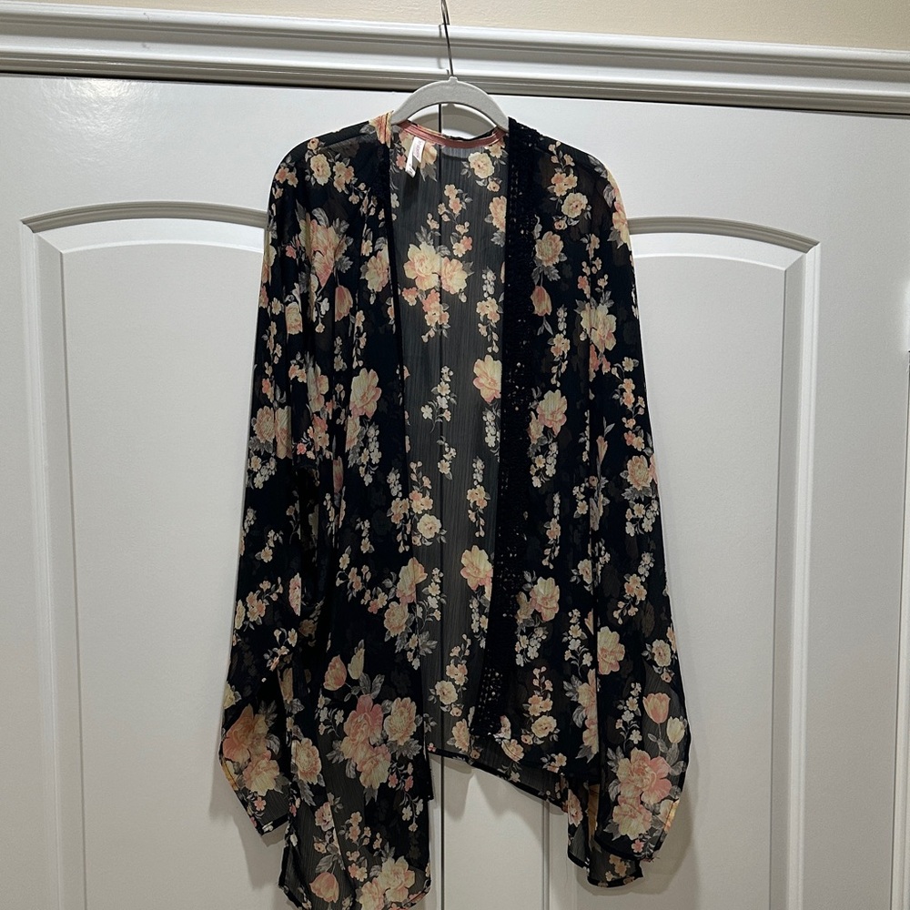 Floral Kimono Cardigan
